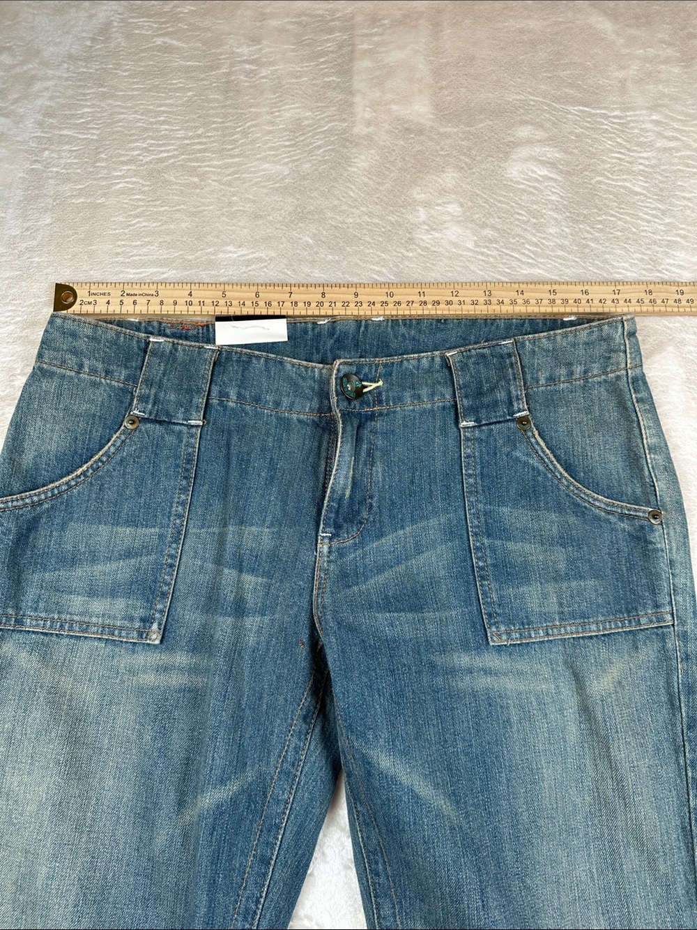 NWT Petrol Size 12 Women's Boot-Cut Jeans Medium Blue Denim | Everyday | Casual - Picture 4 of 6